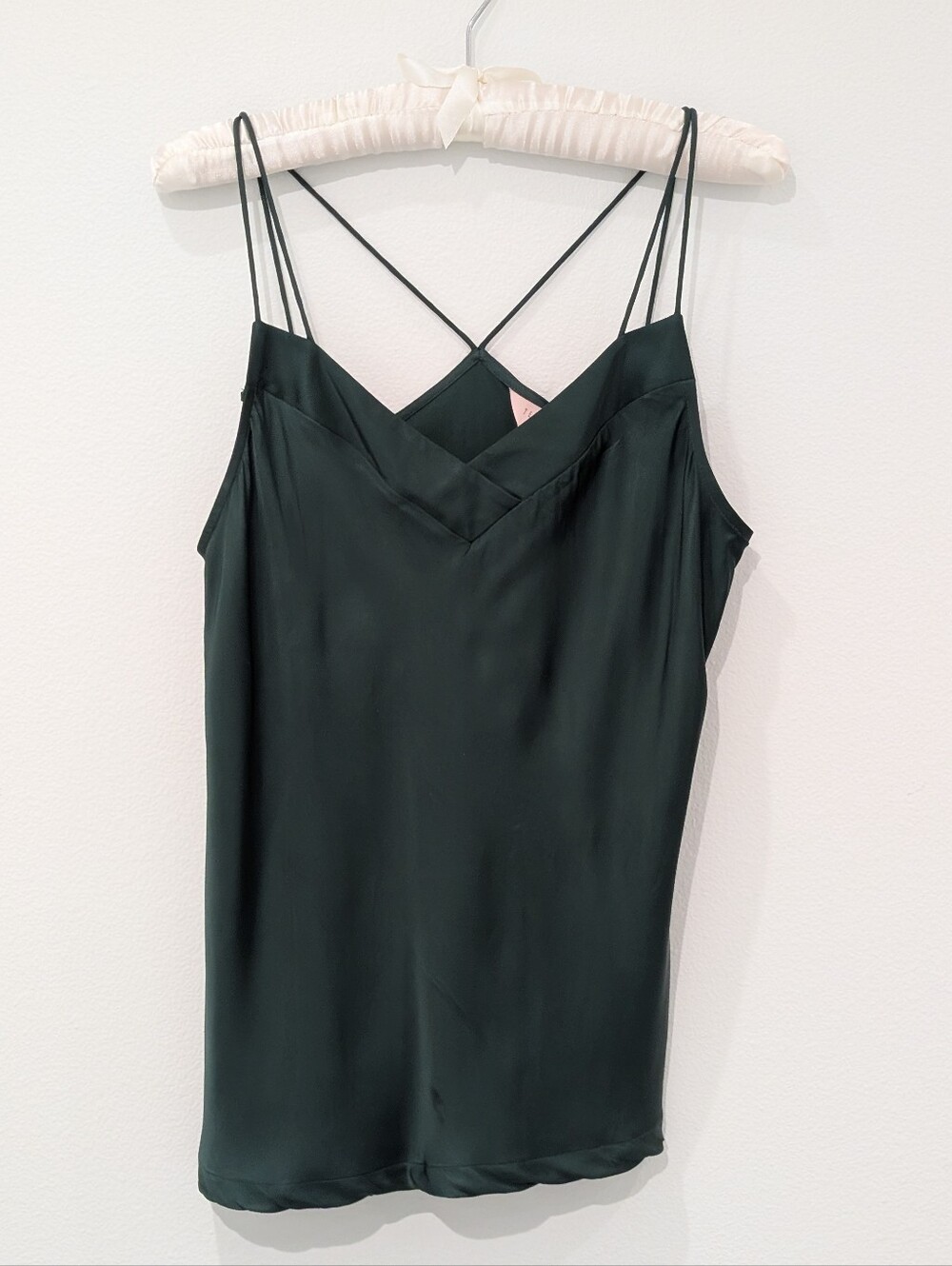 Ted Baker (Ted Size 2 = US 6) Emerald Green Strappy Cami Top